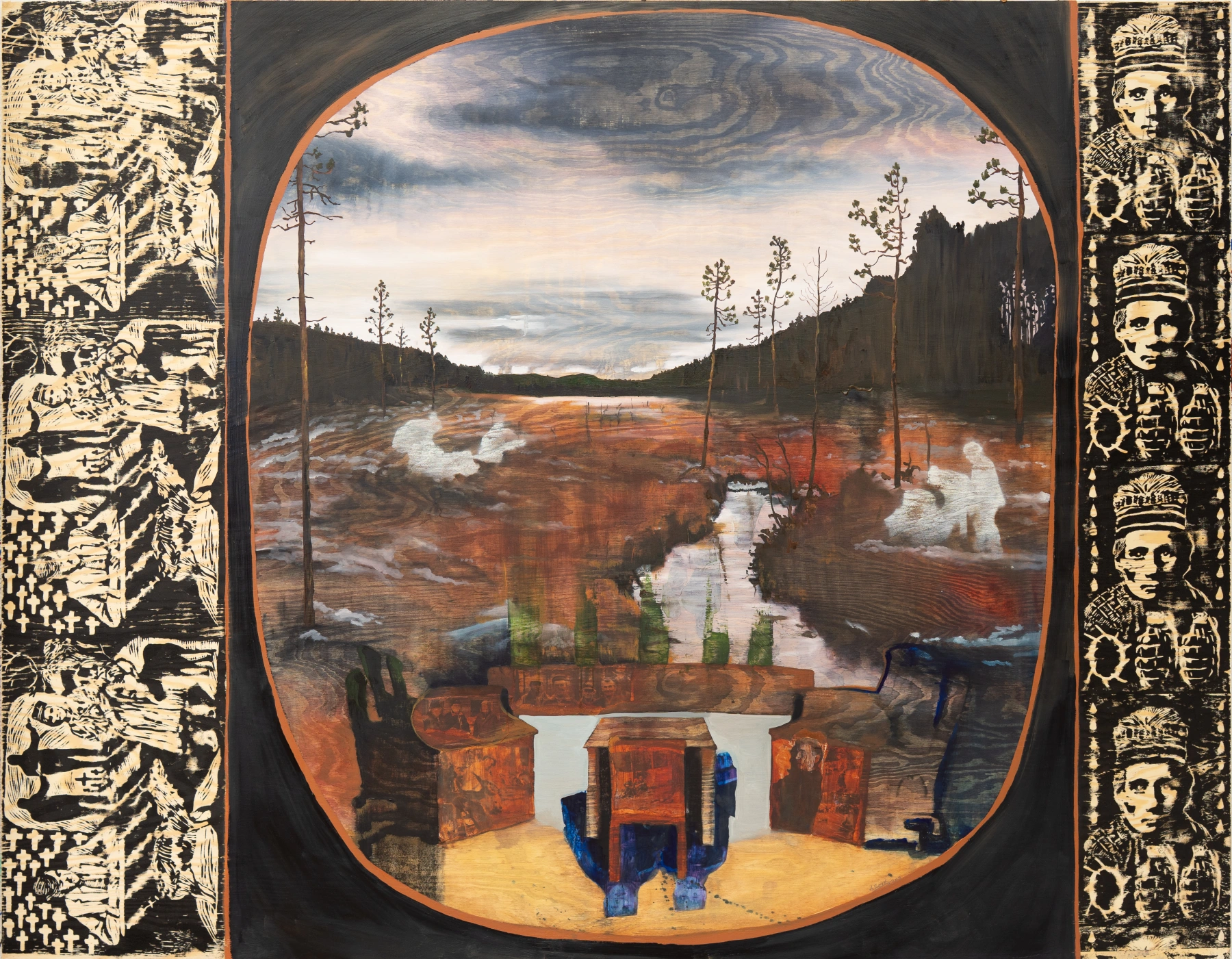 Image for Anders Sunna: Vuoiggalašvuohtta Vuovddis (Justice in the Forest), at Larkin Durey