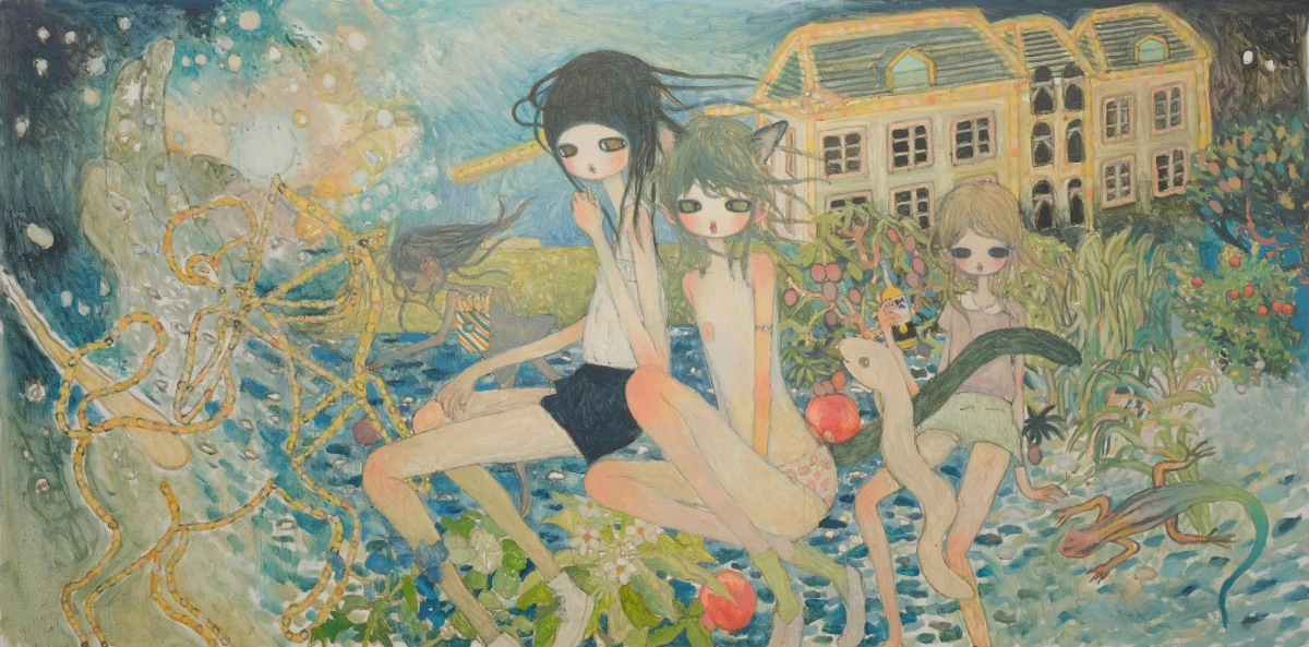 Aya Takano, From the Diary of a Man on the Run, 2012