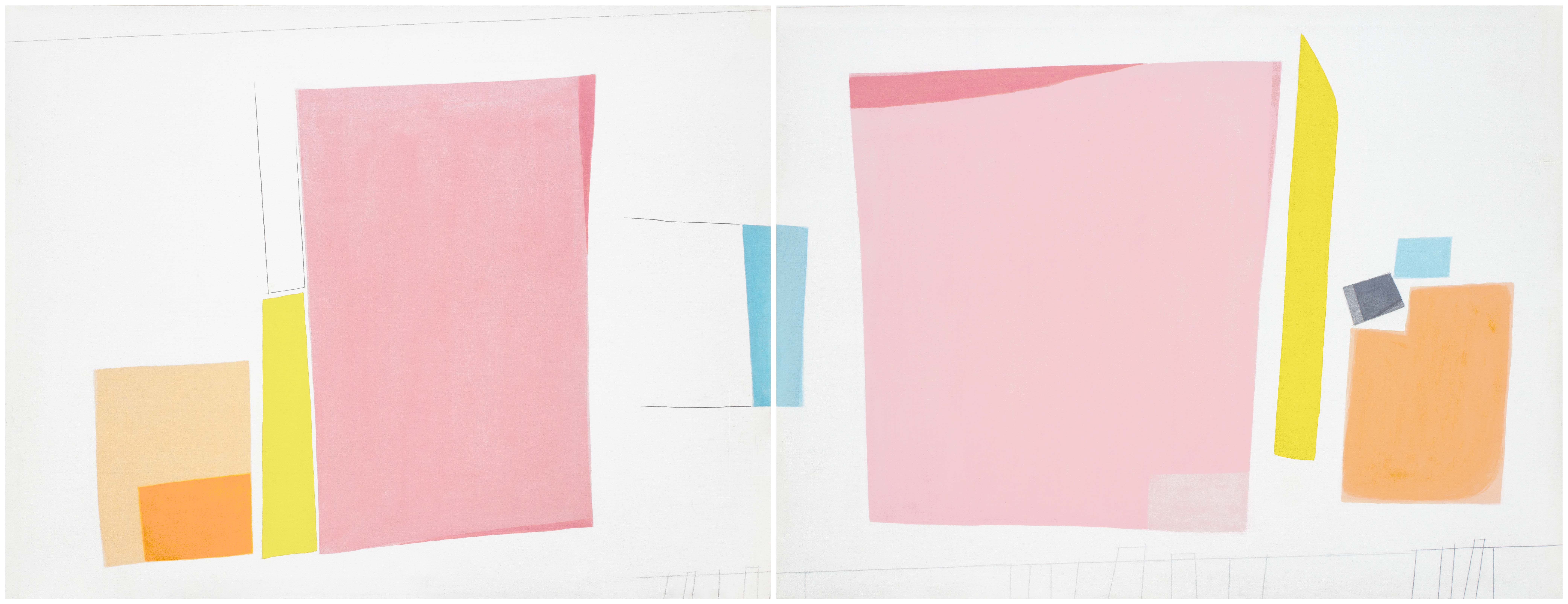 Simeon Braguin & Simeon Braguin, 1998.112A & 1998.112B (diptych), 1975