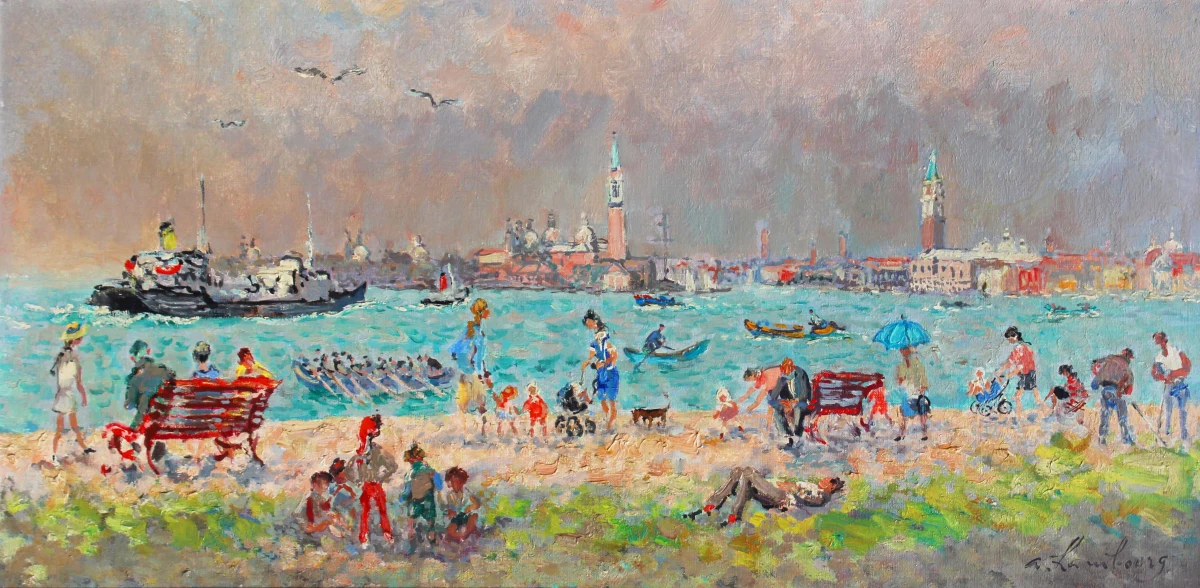André Hambourg, La promenade a Venise