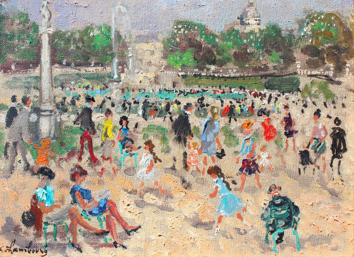 André Hambourg, Jardin du Luxembourg