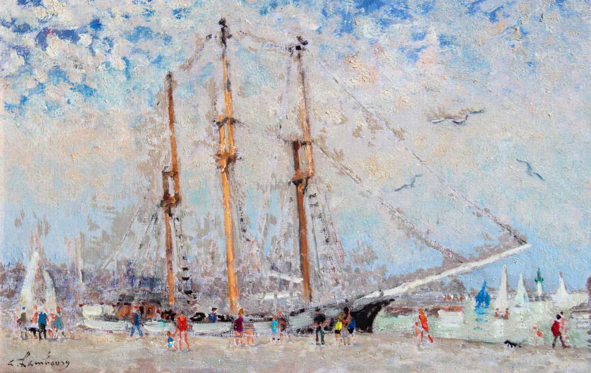 André Hambourg, Le trois - mats en automne, 1968