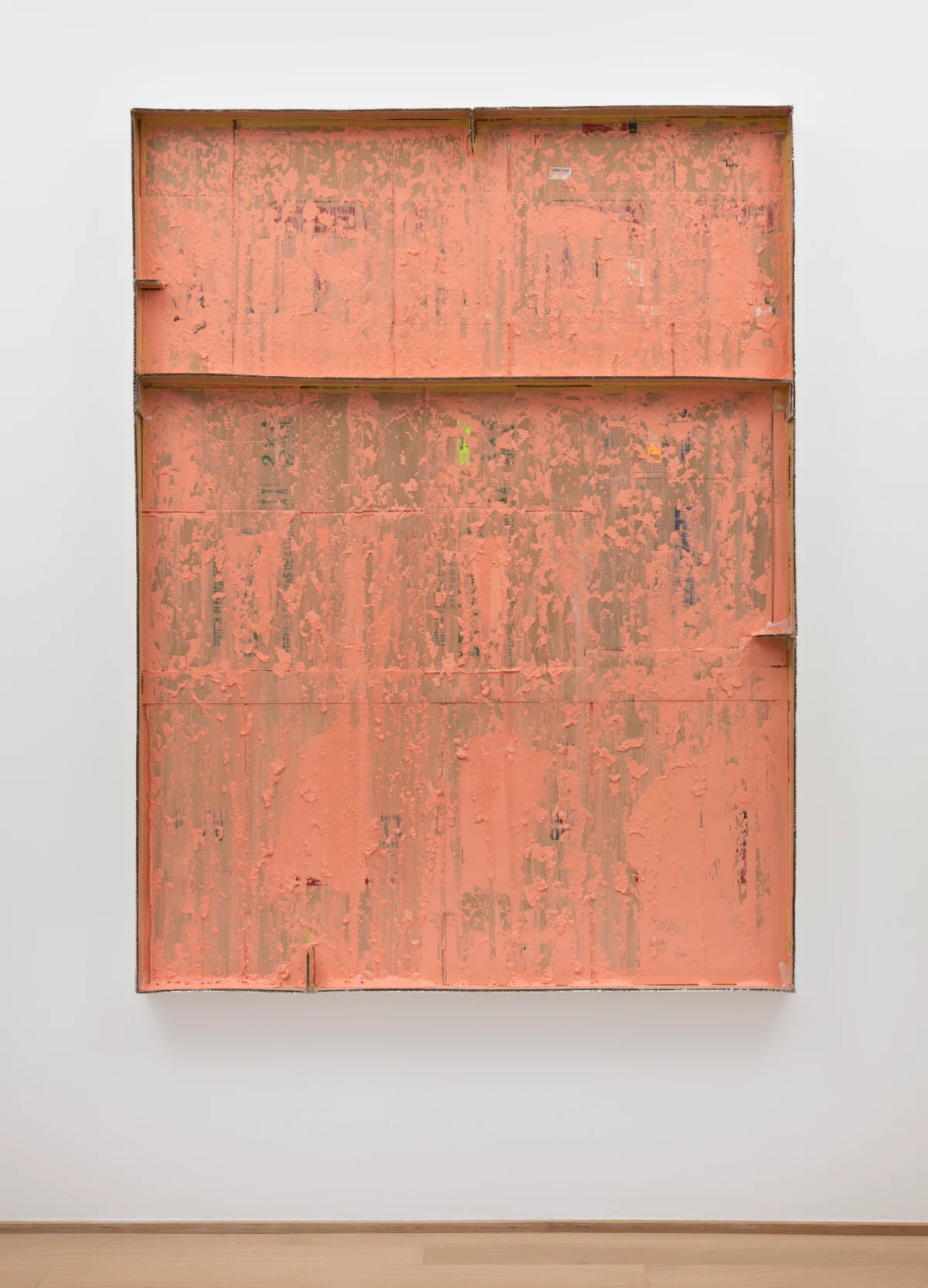 Carlos Bunga, Construcción pictórica # 24 w, 2017