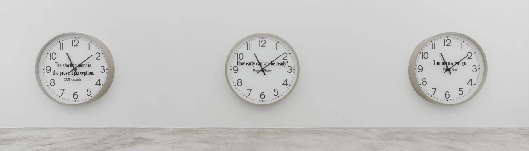 Image for Joseph Kosuth: The Question at Almine Rech, Turenne