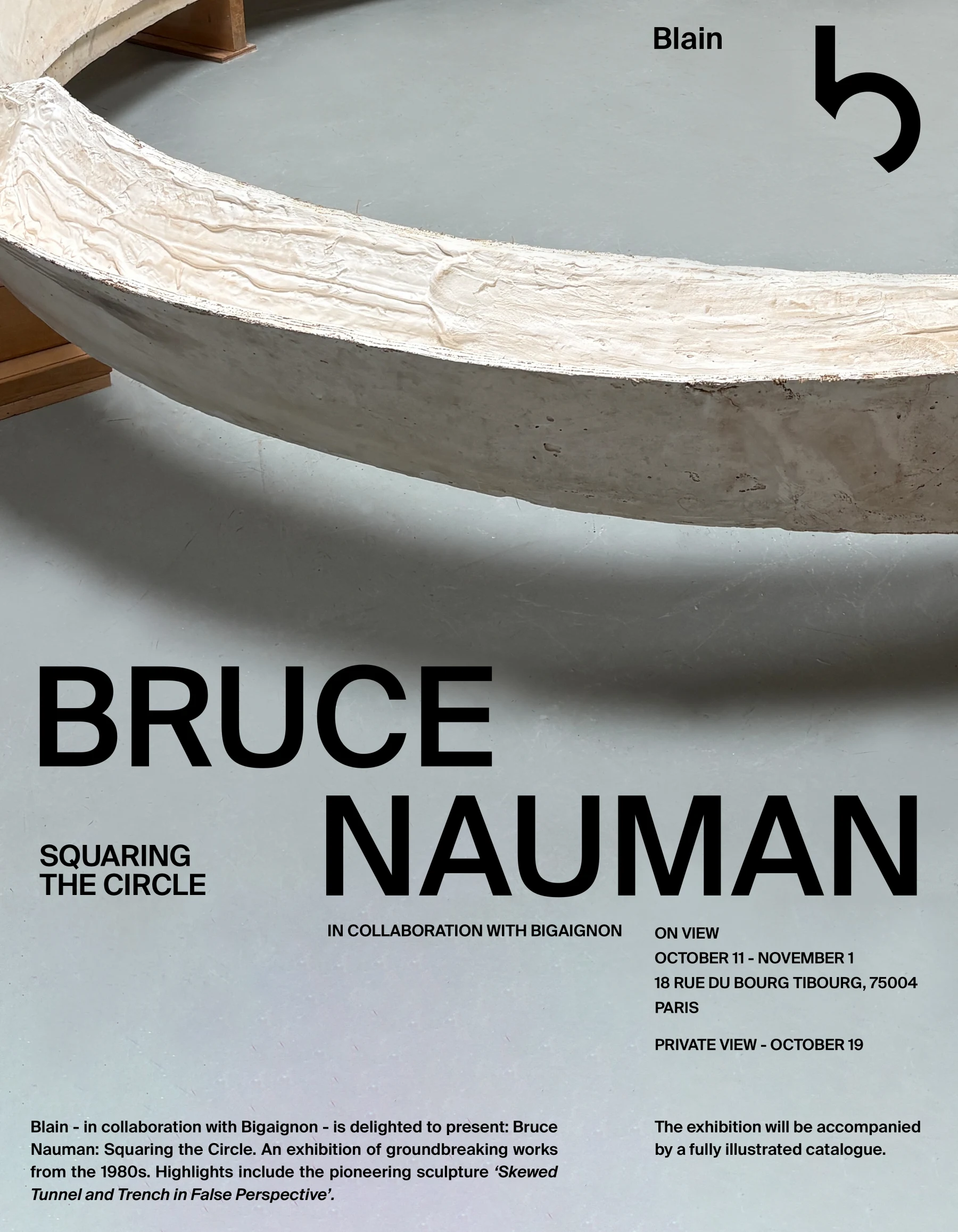 Image for Bruce Nauman: Squaring the Circle, at Bigaignon