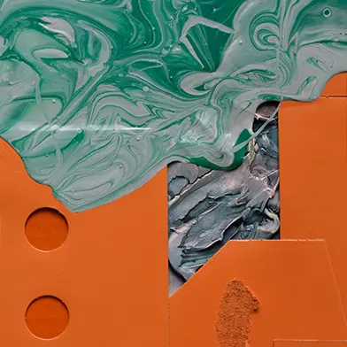 Image from David Willburn: Canyons and Plains, at The Painting Center