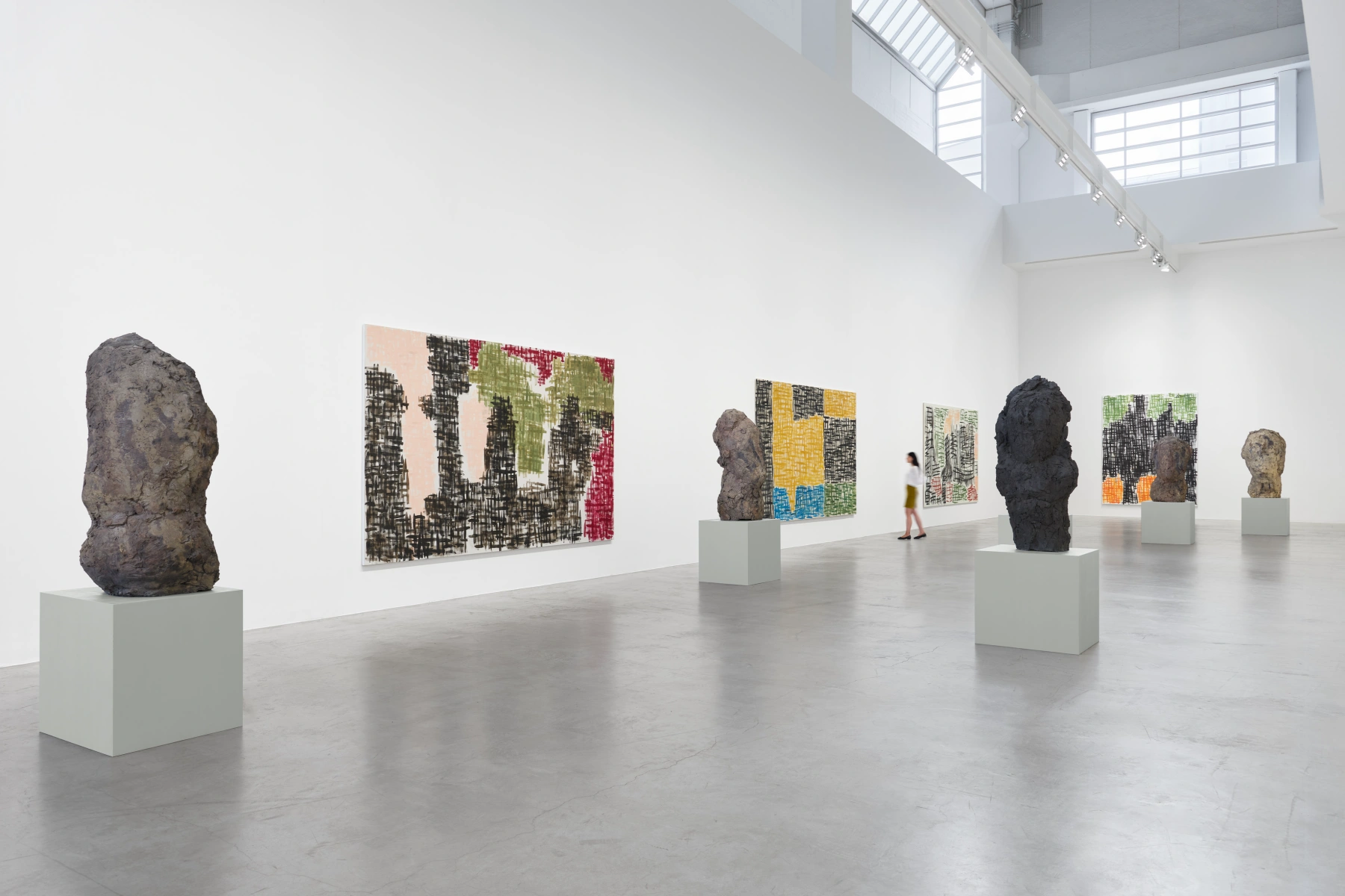 Image for Hans Josephsohn and Günther Förg – A Dialogue, at Galerie Max Hetzler, Potsdamer Straße