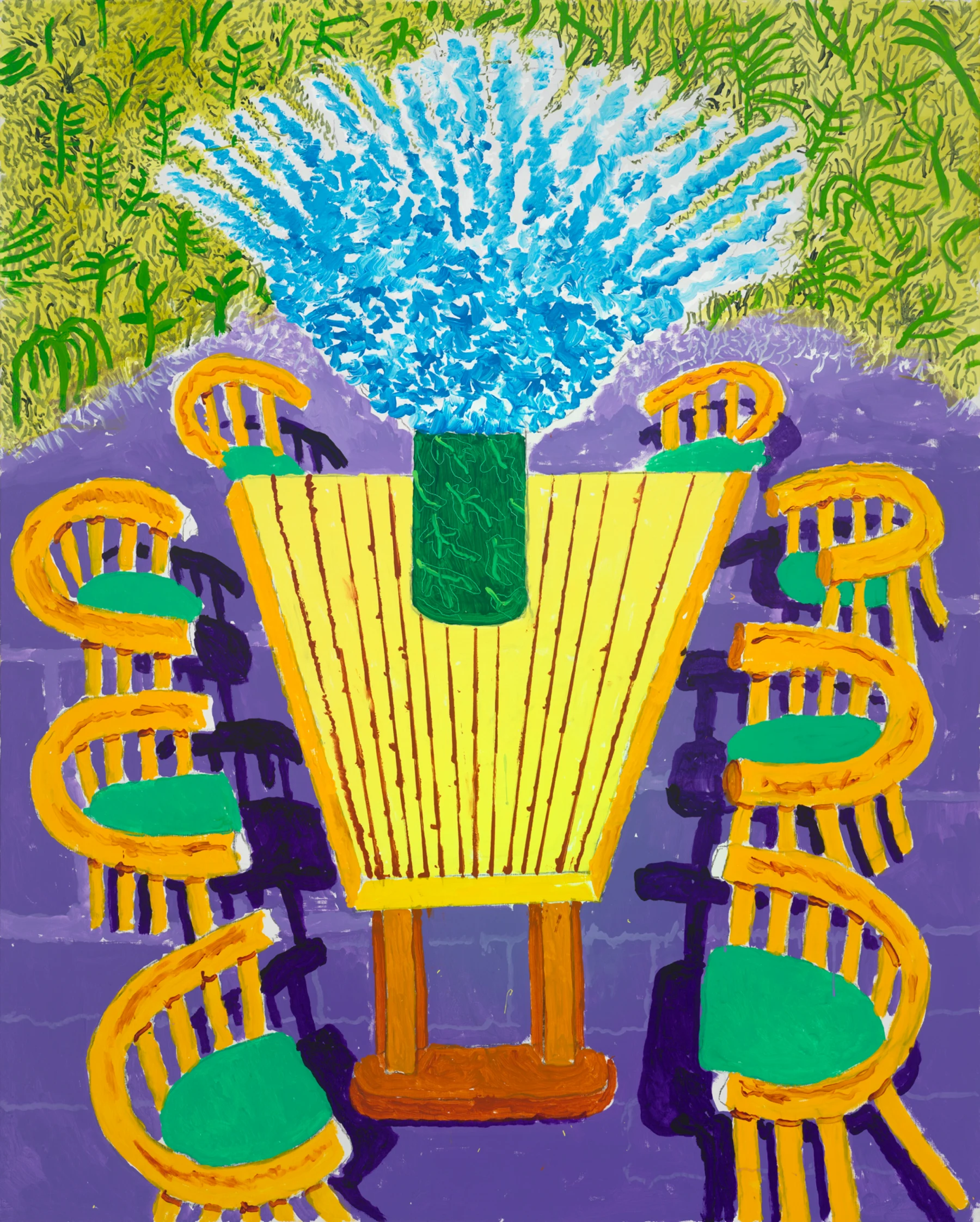 Image for David Hockney: Some Very, Very, Very New Paintings not yet Shown in Paris, at Annely Juda Fine Art