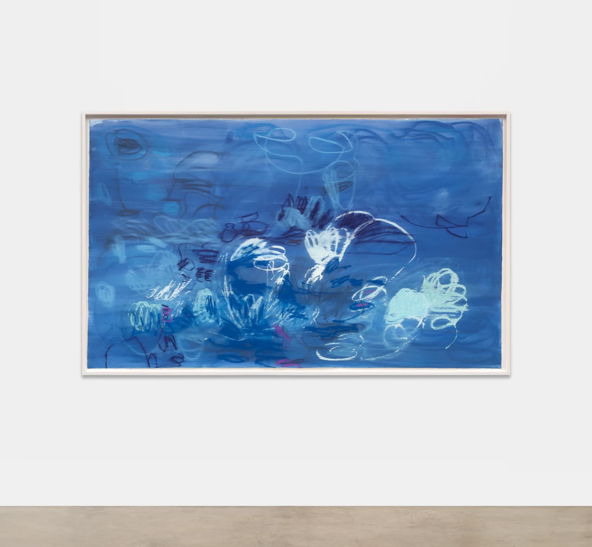 Janaina Tschäpe, milk blue, 2025