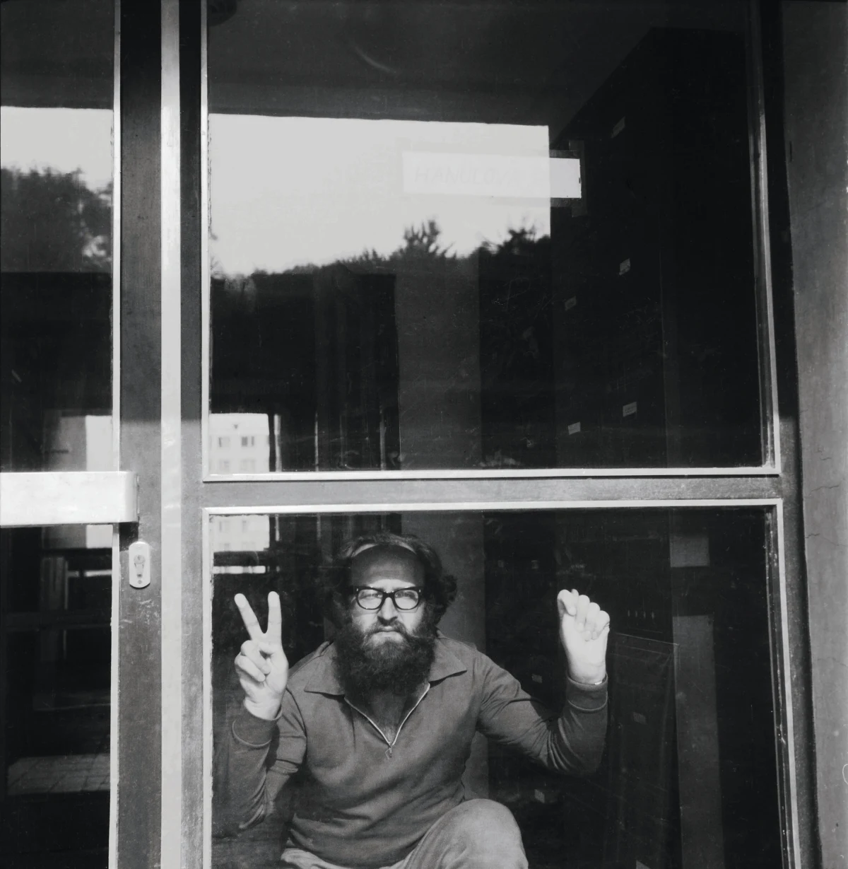 Július Koller, Universal Futurological Announcement (U.F.O.), 1973