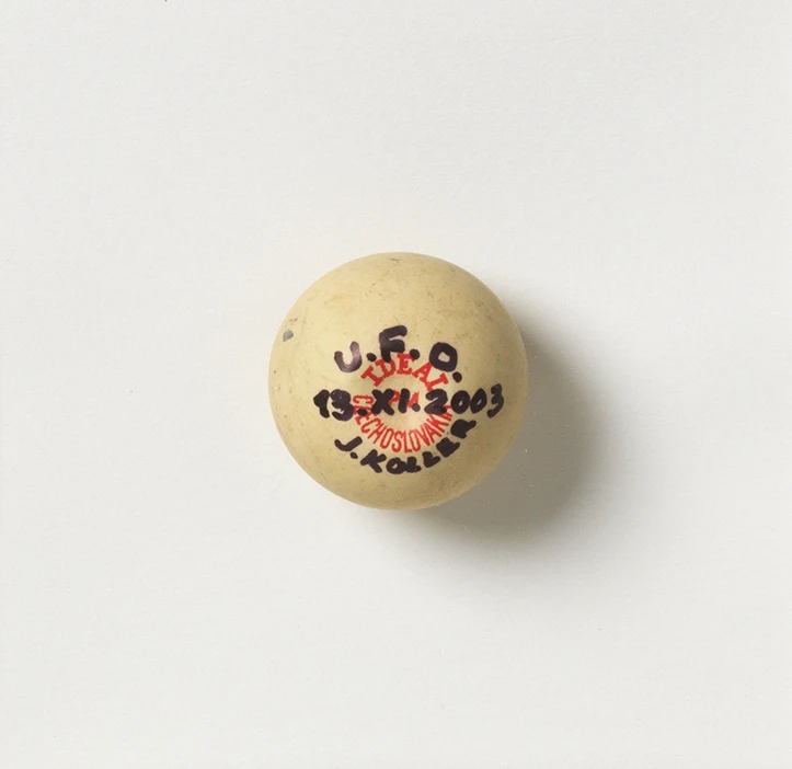 Július Koller, Untitled (Tennis Ball), 2003