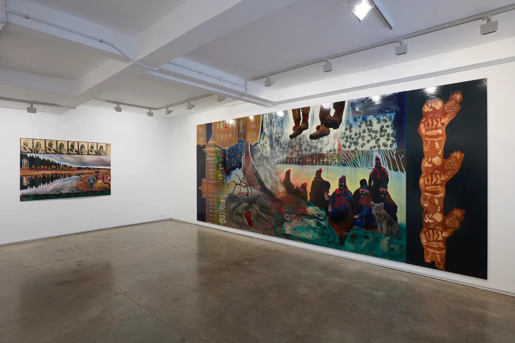 Image for Anders Sunna: Vuoiggalašvuohtta Vuovddis (Justice in the Forest), at Larkin Durey