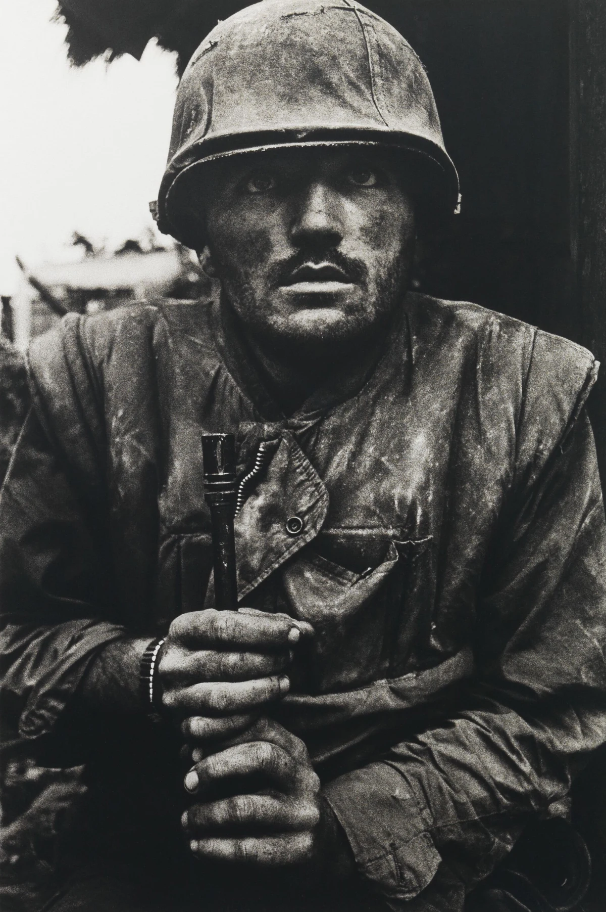 Don McCullin, A shell-shocked US Marine, Huế, 1968