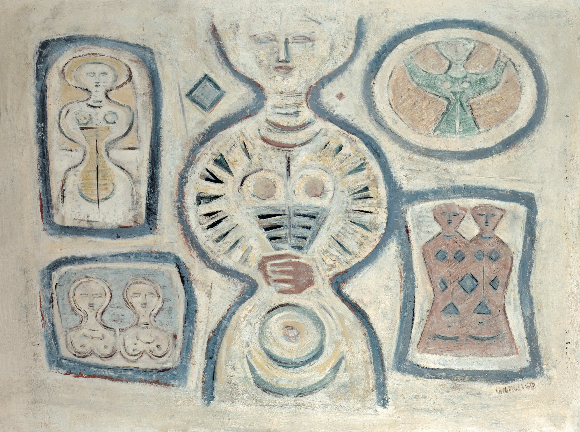 Image for Massimo Campigli. The Archaic Roots of the Contemporary, at Galleria d’Arte Maggiore g.a.m.