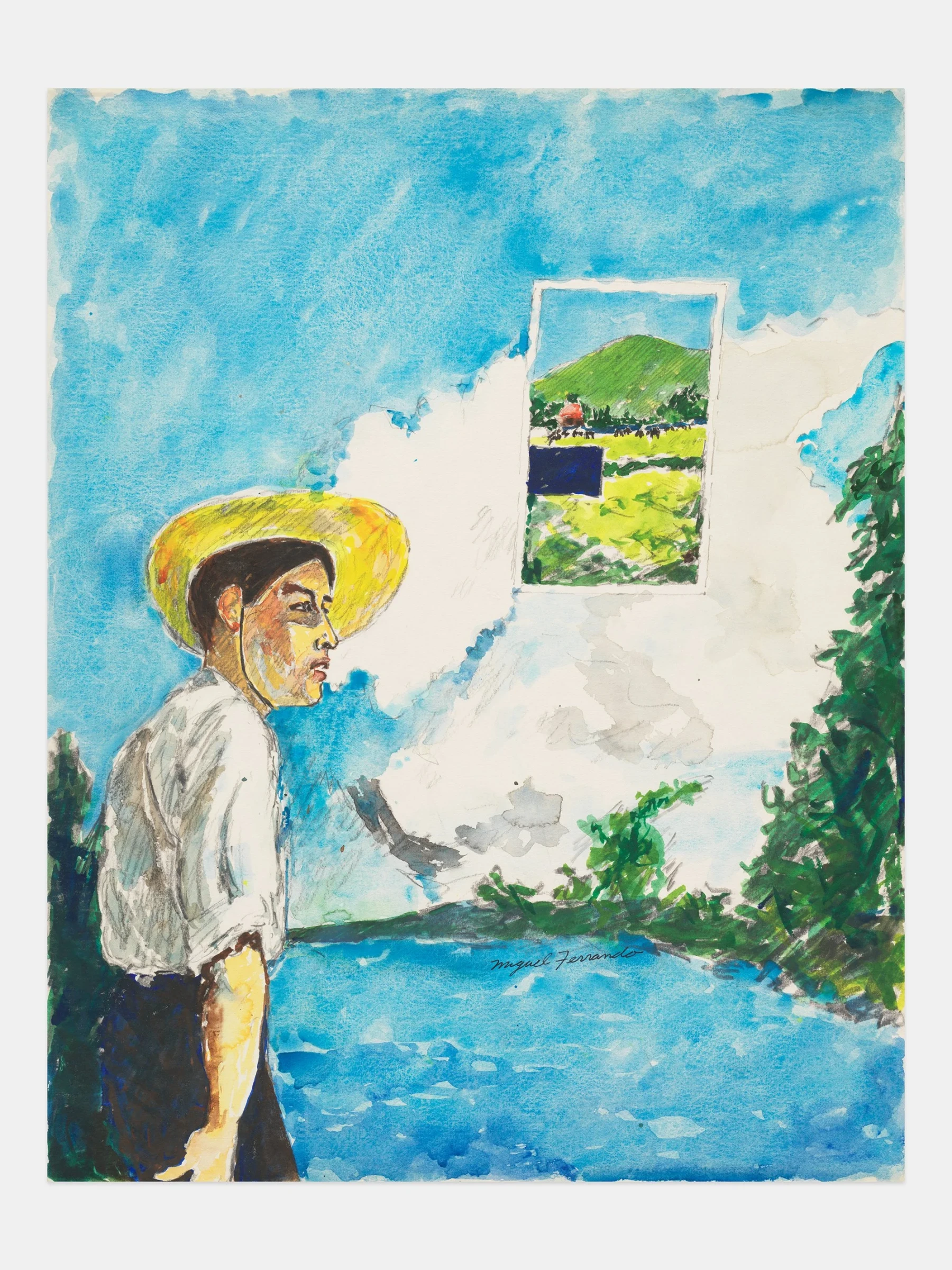 Image for Miguel Ferrando: Works on Paper (1975-1995), at CANDICE MADEY