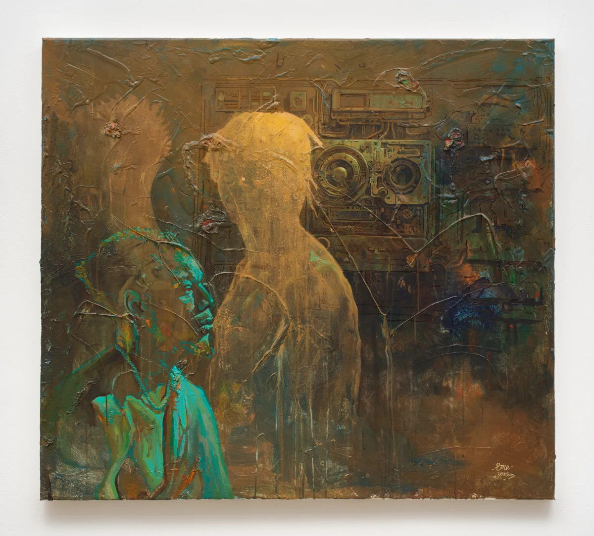 Chinemerem ‘Eme’ Omeh, Gaze Worn by Centuries, 2025