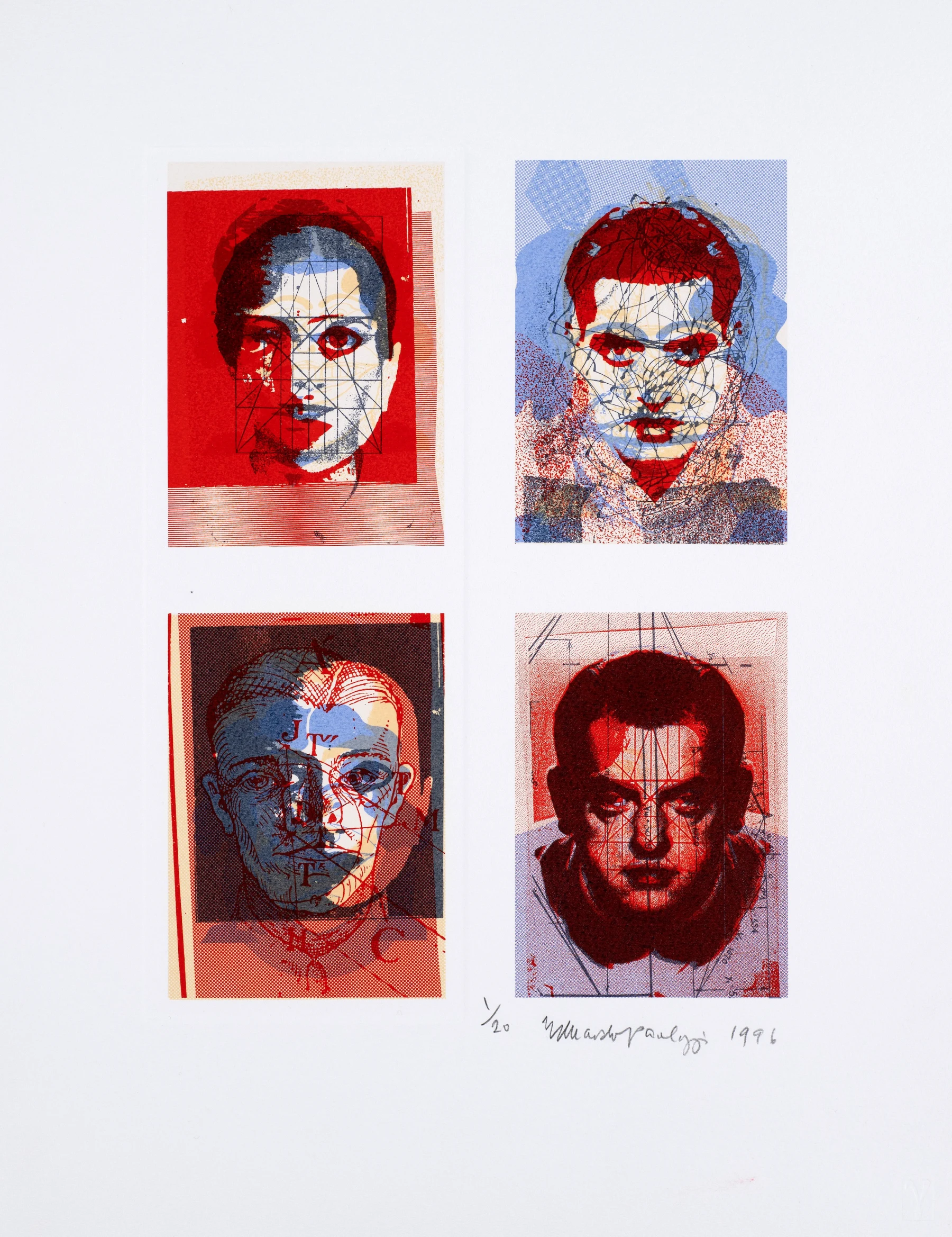 Image for Eduardo Paolozzi: Bunuel Suite - Screen Prints from 1996, at Benjamin Rhodes Arts