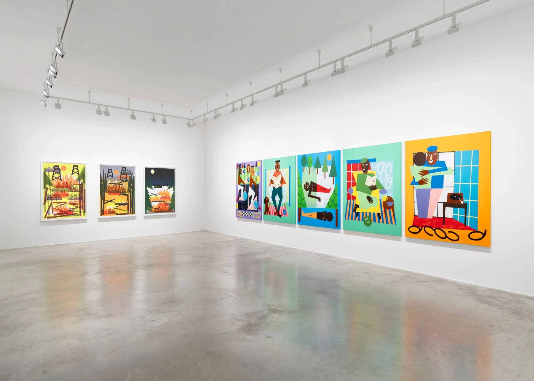 Image for Nina Chanel Abney: Now What? Or What Else?, at Perrotin Marais
