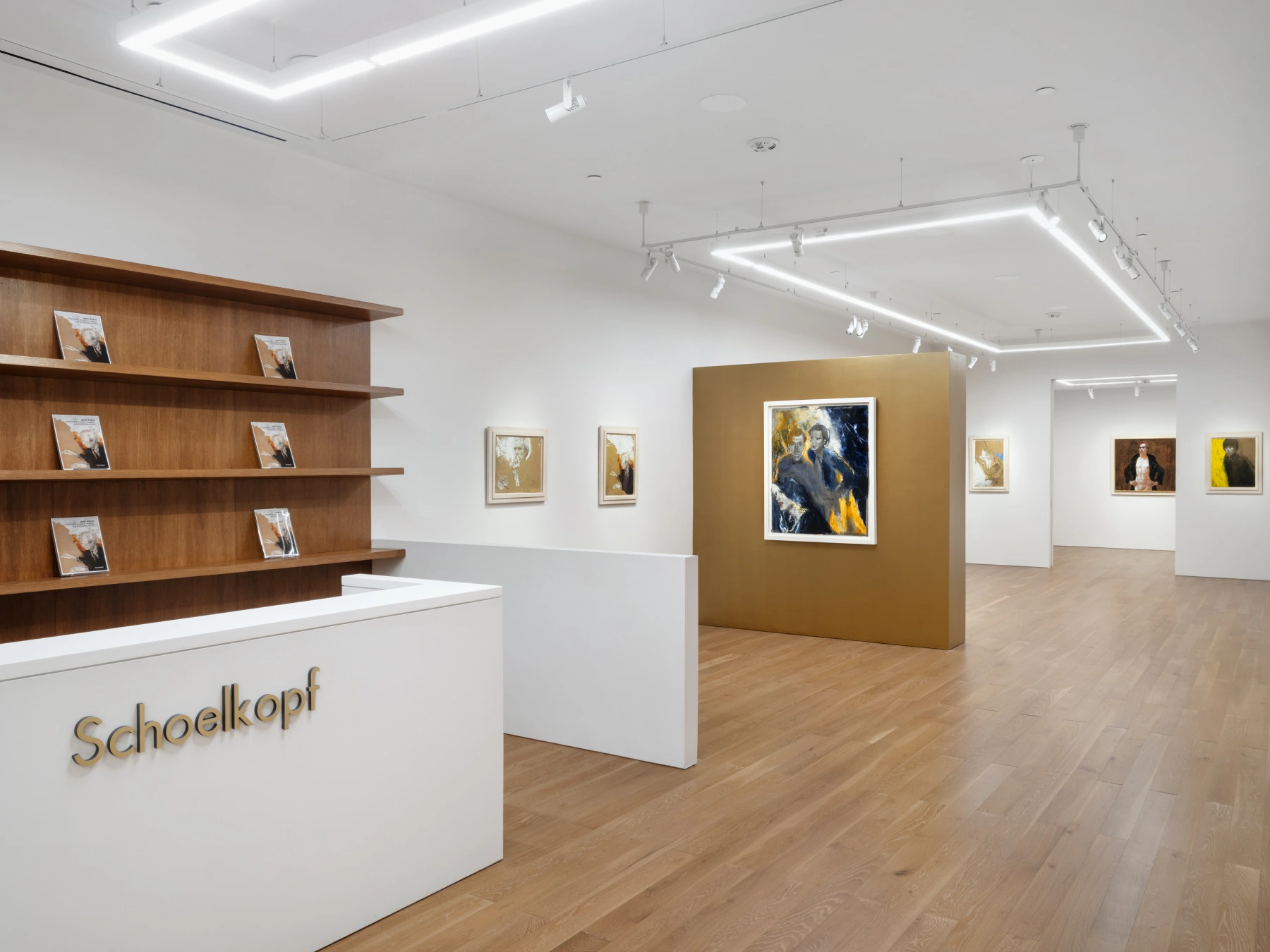 Image for Jamie Wyeth: Portraits of Andy Warhol and Rudolf Nureyev, at Schoelkopf