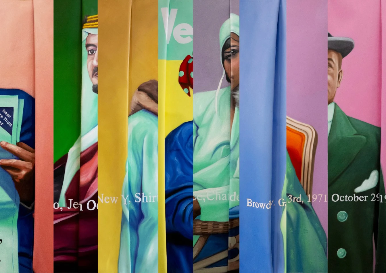 Image for Sultan Bin Fahad: Cncve, at Leila Heller Gallery