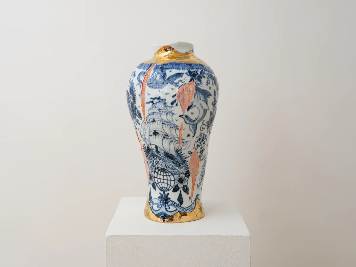 Lin Wang, Lin Wang, Lin Wang, Lin Wang, Lin Wang & Lin Wang, I Never Saw the East Coast until I Moved to the West (Jar I), 2025