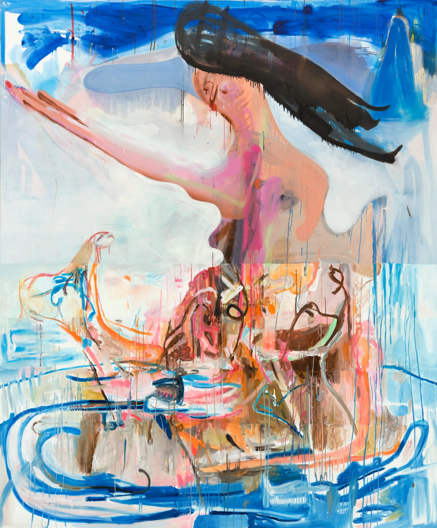 Image for Albert Oehlen: Endless Summer, at Gagosian, rue de Ponthieu