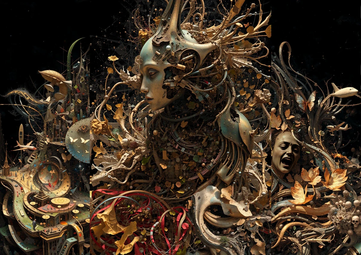 Brendan Dawes, Altarpiece: Ascension, 2025