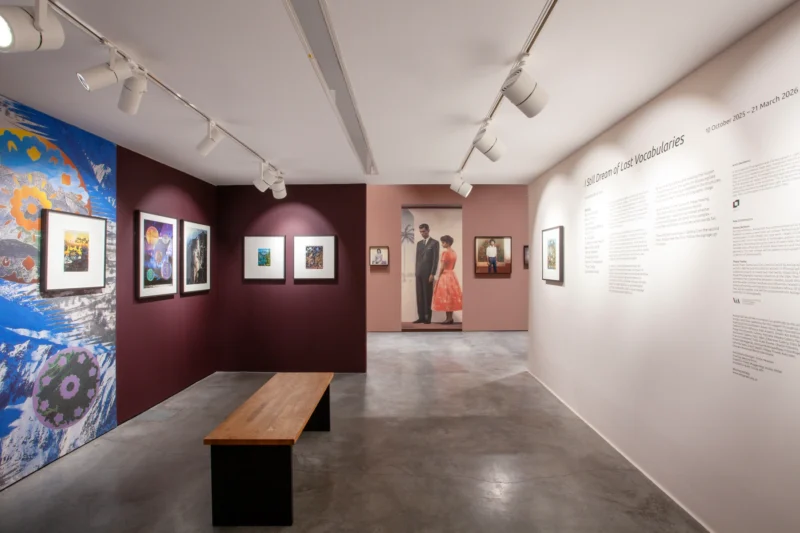 Installation shot from I Still Dream of Lost Vocabularies, @ Autograph