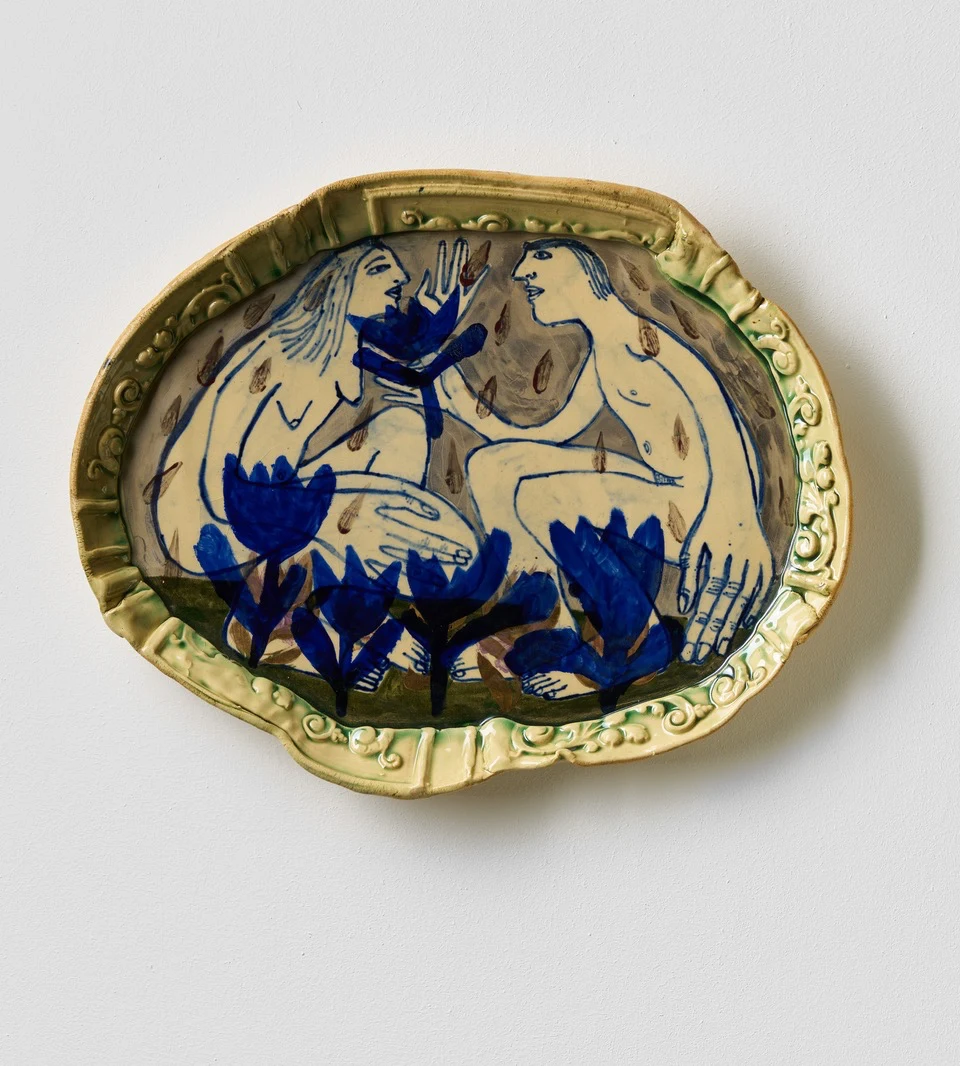 Hermann Grüneberg, Blue Flowers, 2025