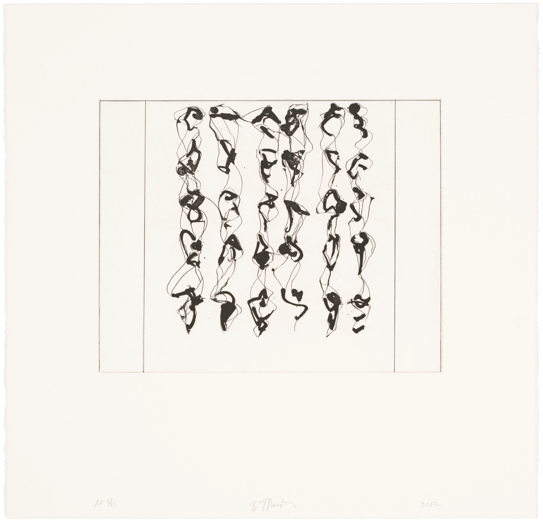 Image for Brice Marden: Etched Letters, at Gagosian Shop, London