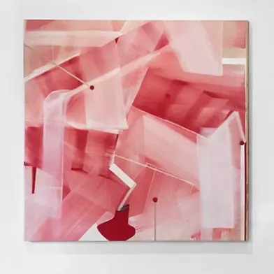Image from Ross Bleckner: It Used To Be, at Capitain Petzel