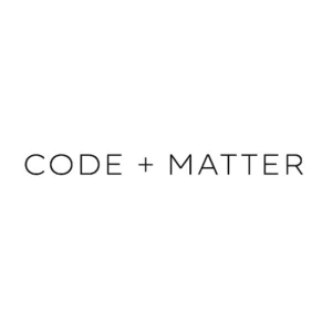 Logo for Code + Matter
