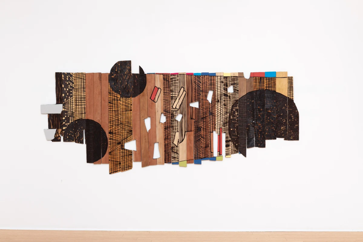 El Anatsui, Moon Fragments, 2024