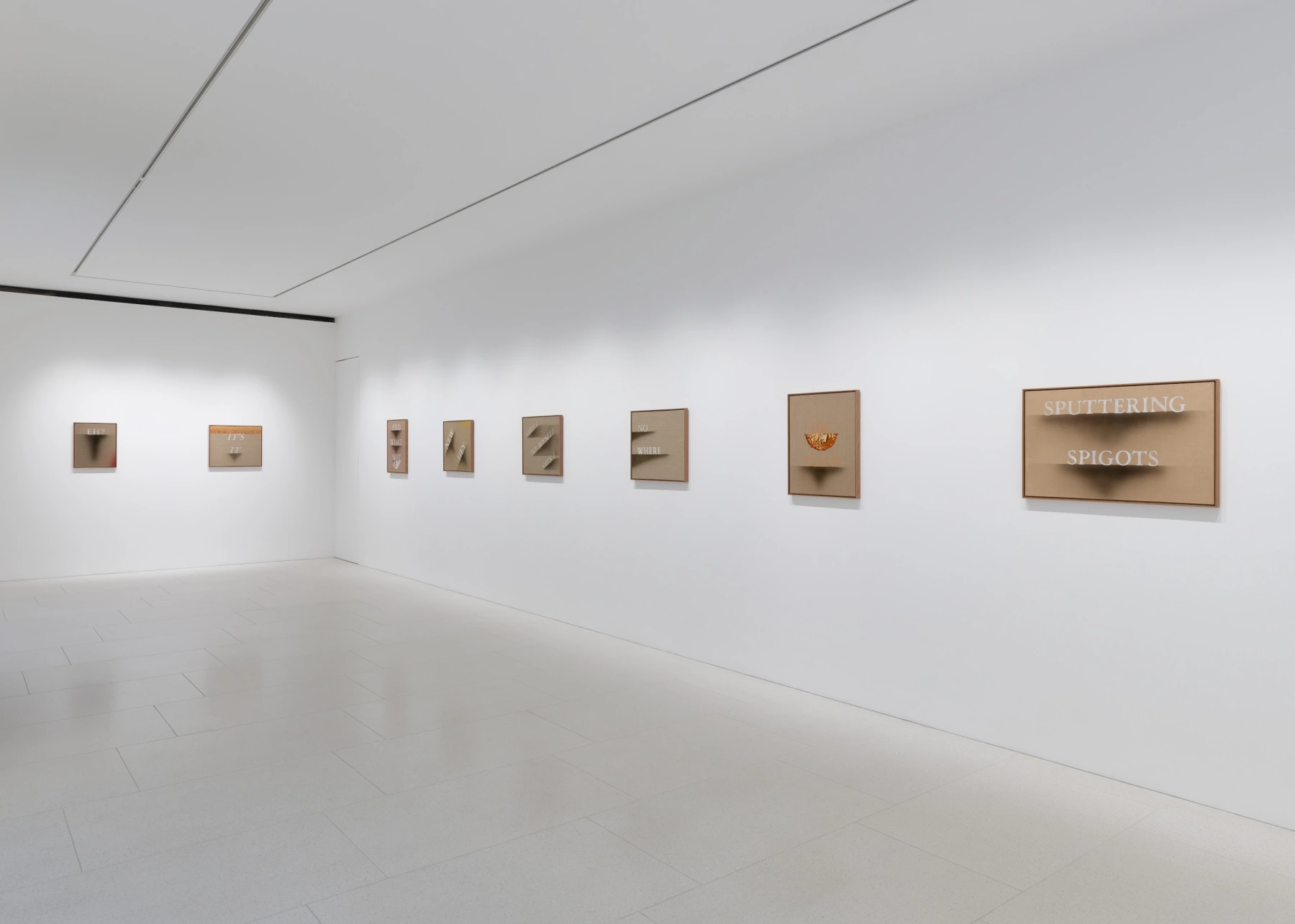 Image for Ed Ruscha: Says I, to Myself, Says I, at Gagosian Davies St