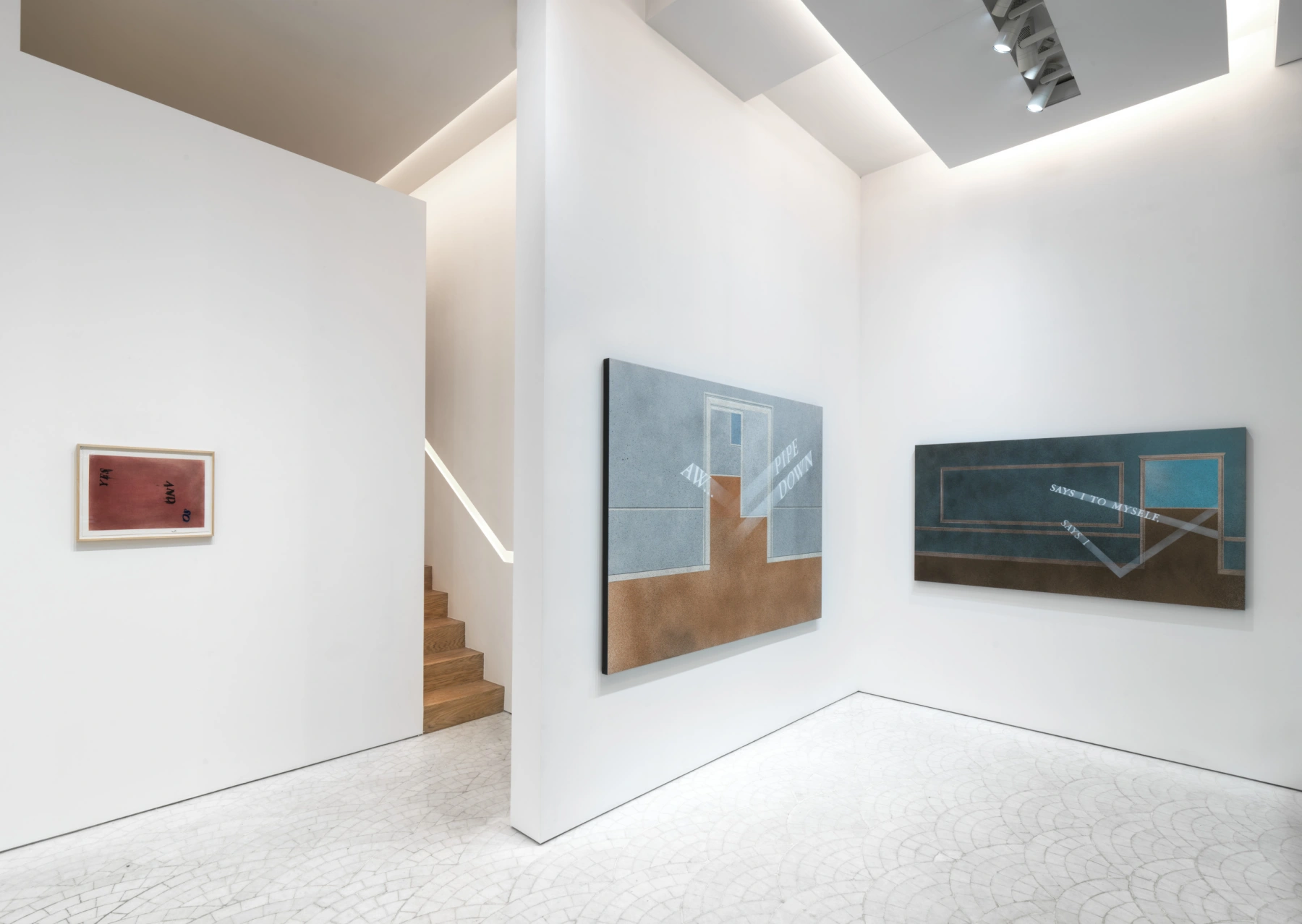 Image for Ed Ruscha: Talking Doorways, at Gagosian, rue de Castiglione