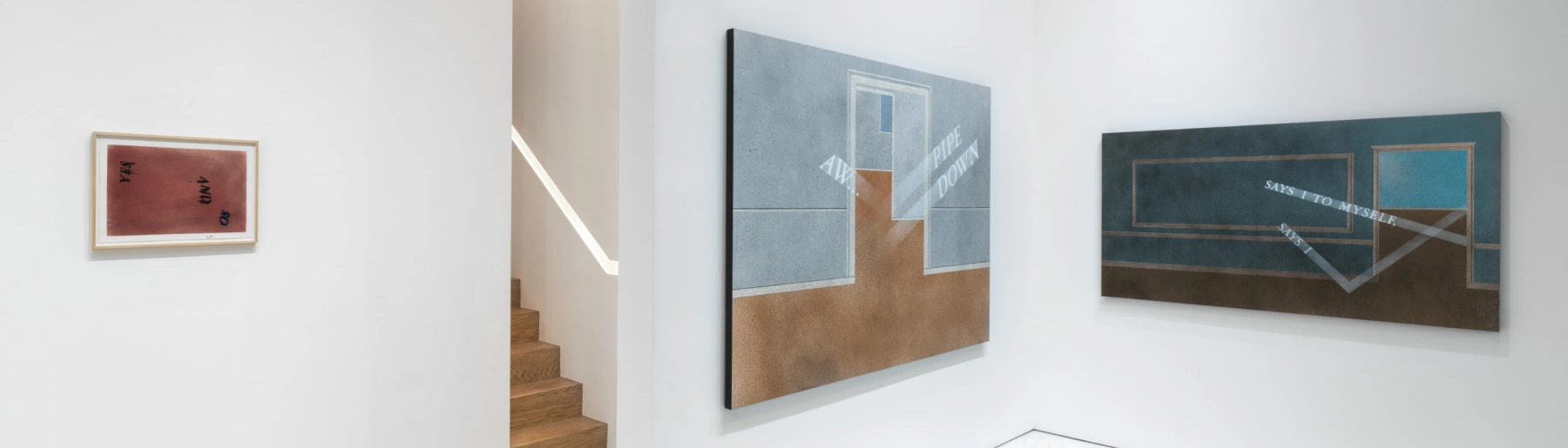 Image for Ed Ruscha: Talking Doorways at Gagosian, rue de Castiglione