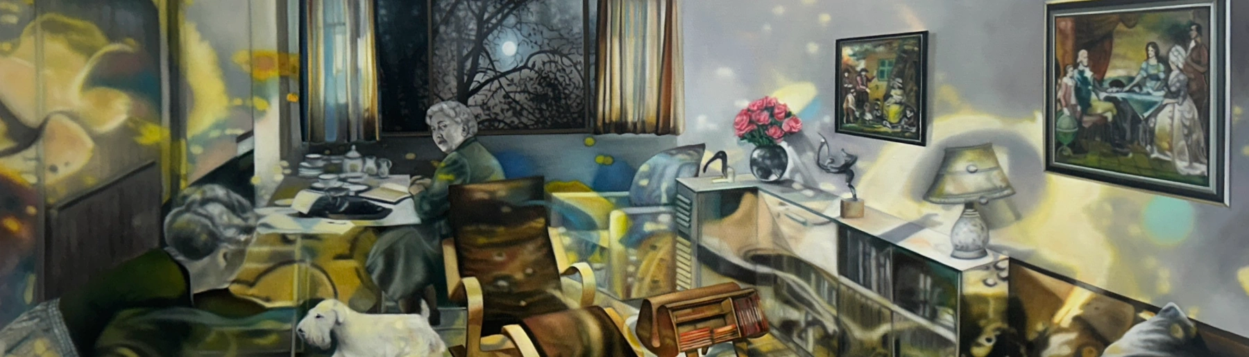 Image for Karin Kneffel: A House in Hampstead at Dirimart London