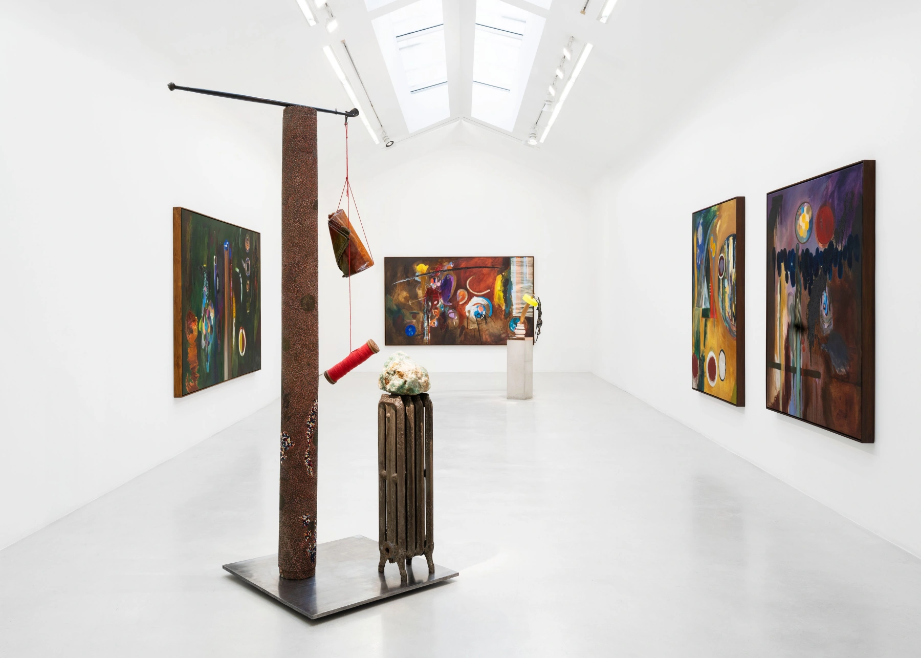 Image for Bharti Kher: The Sun Splitting Stones, at Perrotin Marais