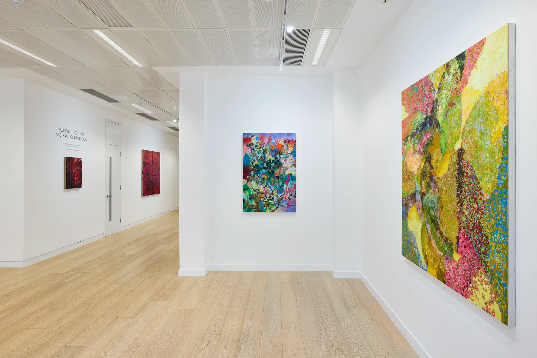 Image for Flourish: Gestural Abstractions in Bloom, at Ronchini