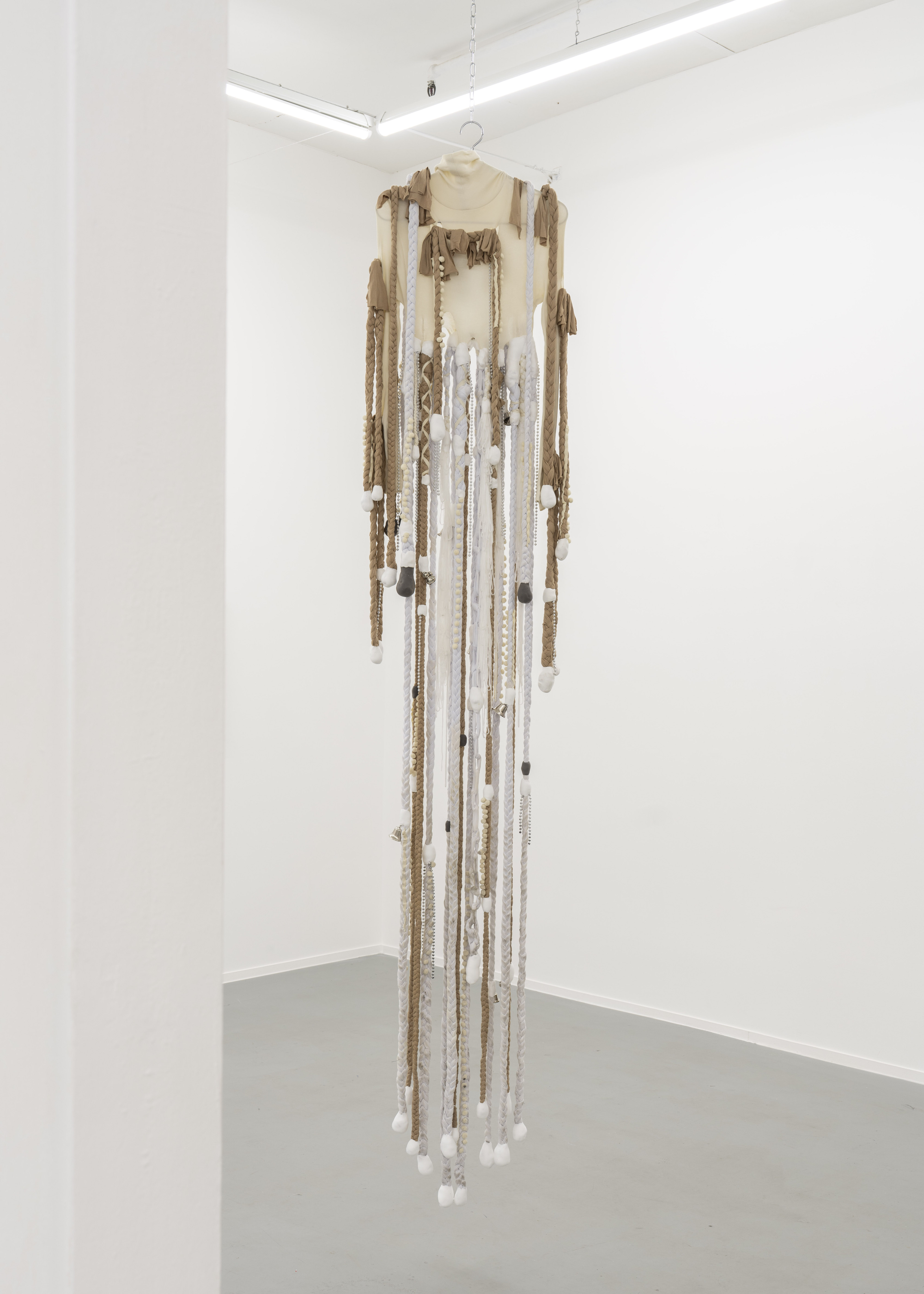 Theresa Weber, Woven Body Beige, 2024