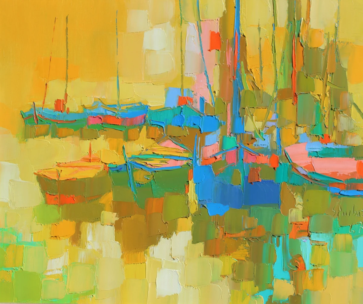 Nicola Simbari, Golden Harbour, 1967