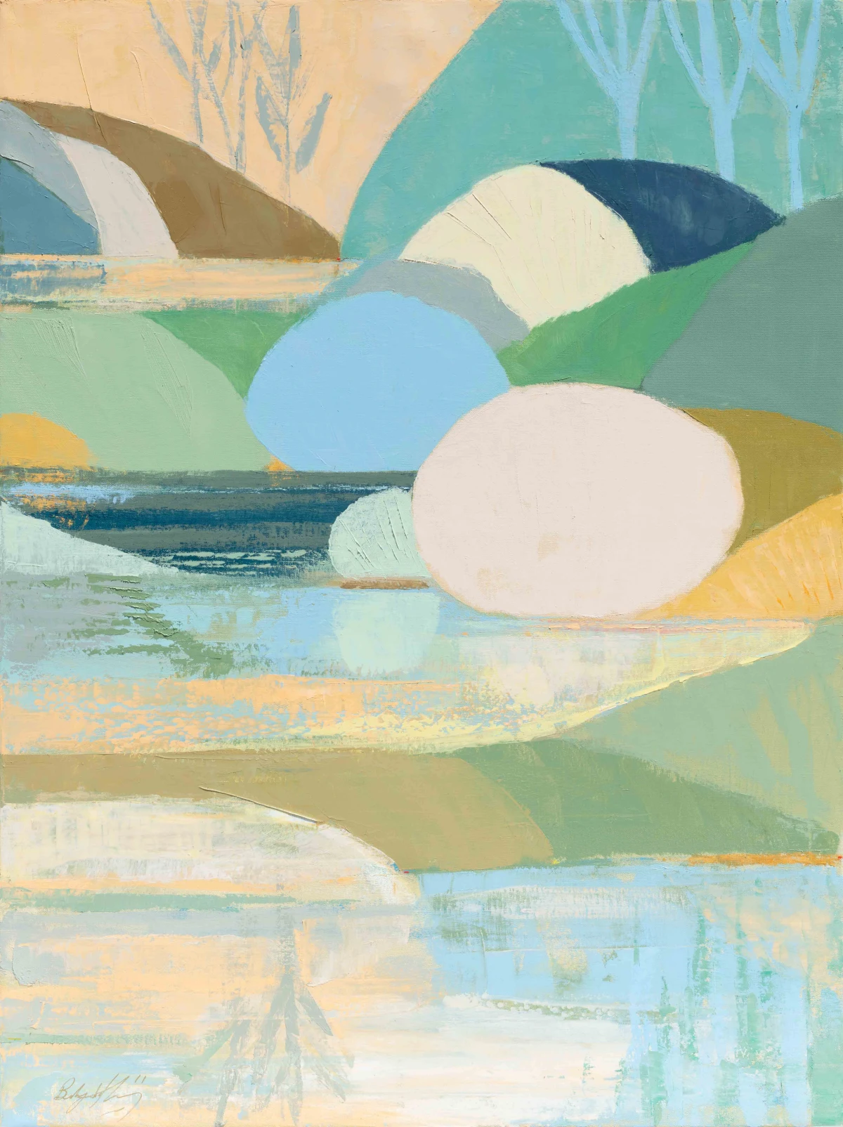 Belynda Henry, The night flower. evening primrose, 2025