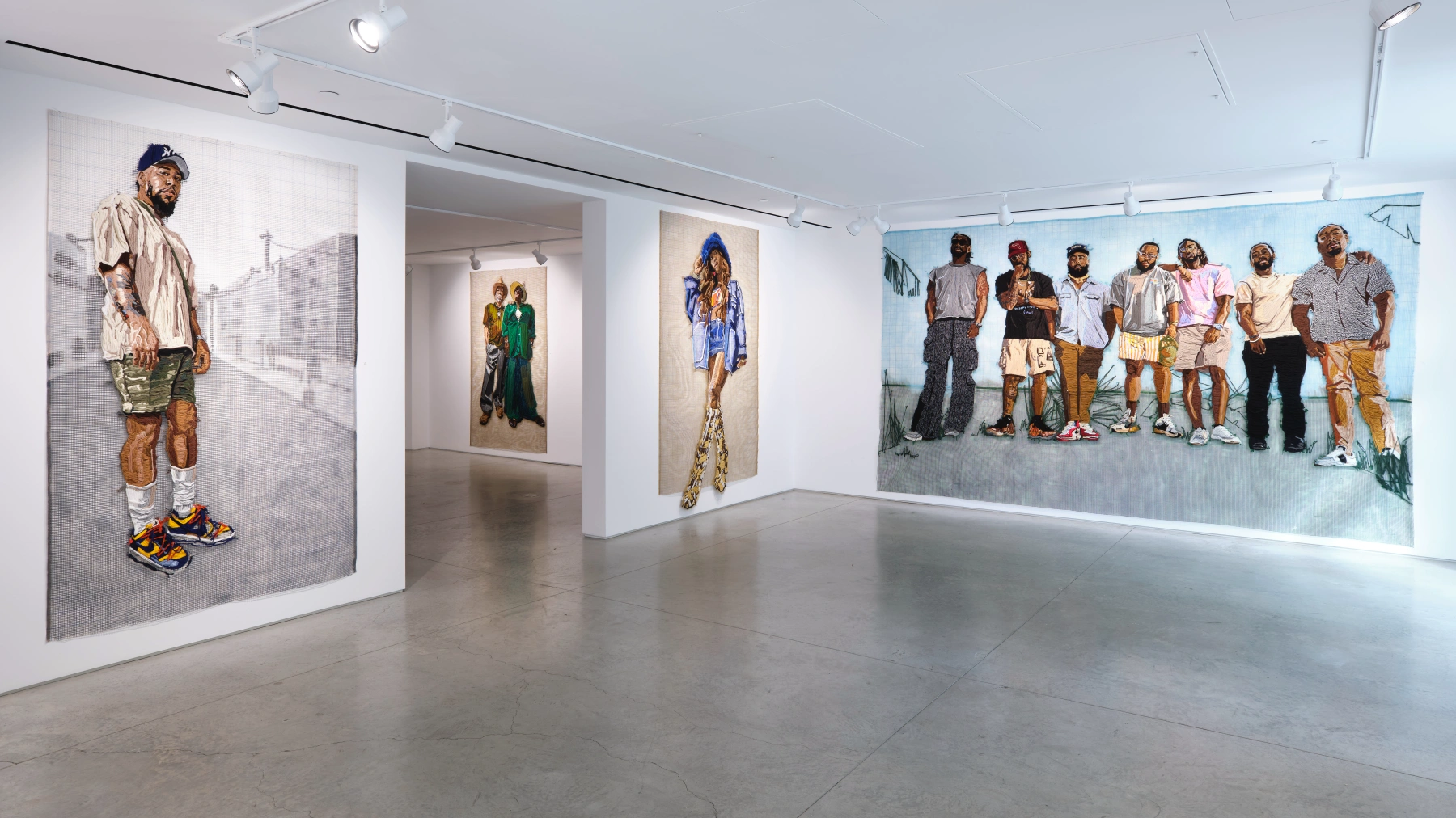 Image for Kandy G Lopez: Textile Truths: Faces of Resilience, at ACA Galleries