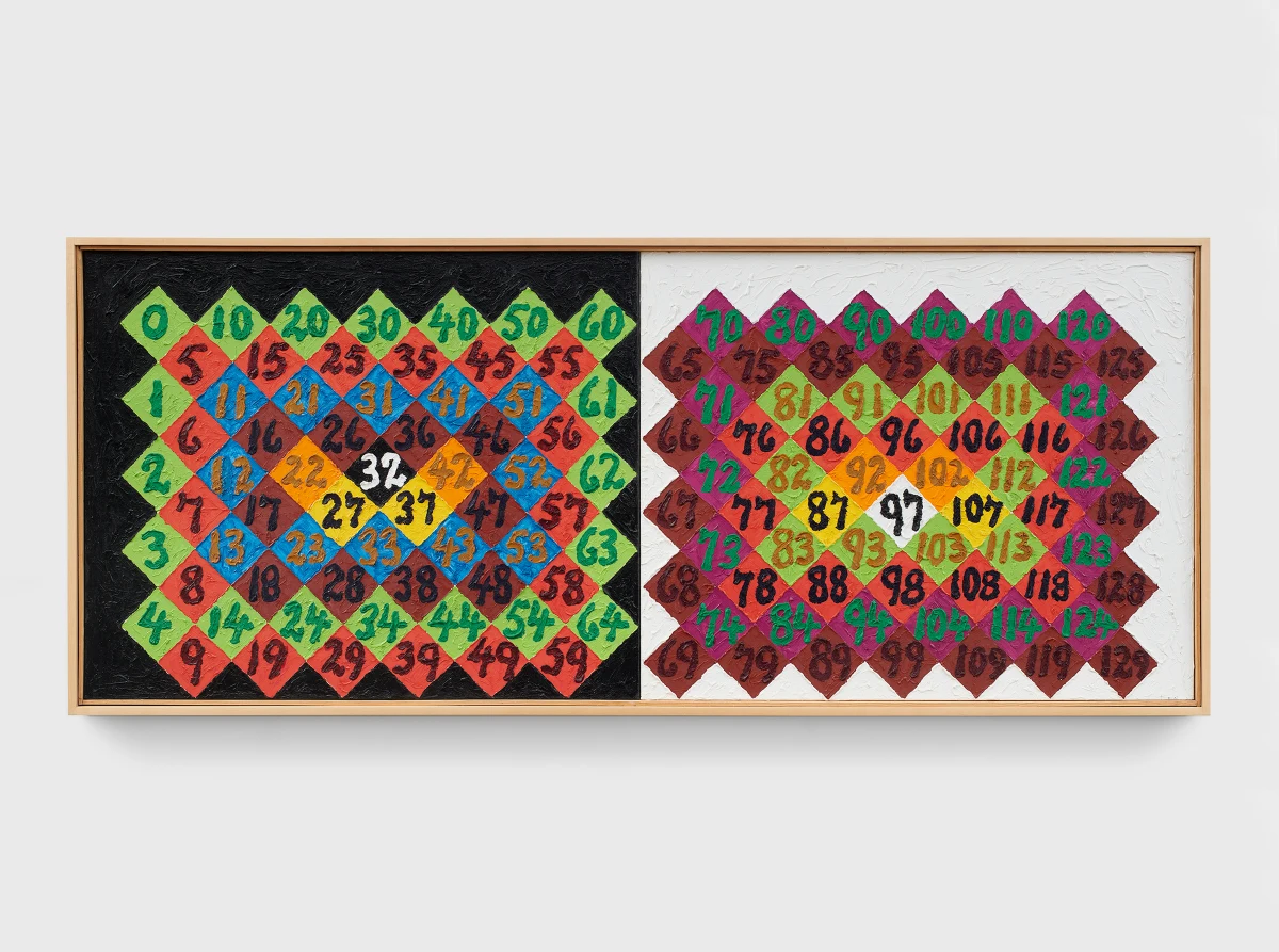 Alfred Jensen, Twin Children of the Sun VI, 1974