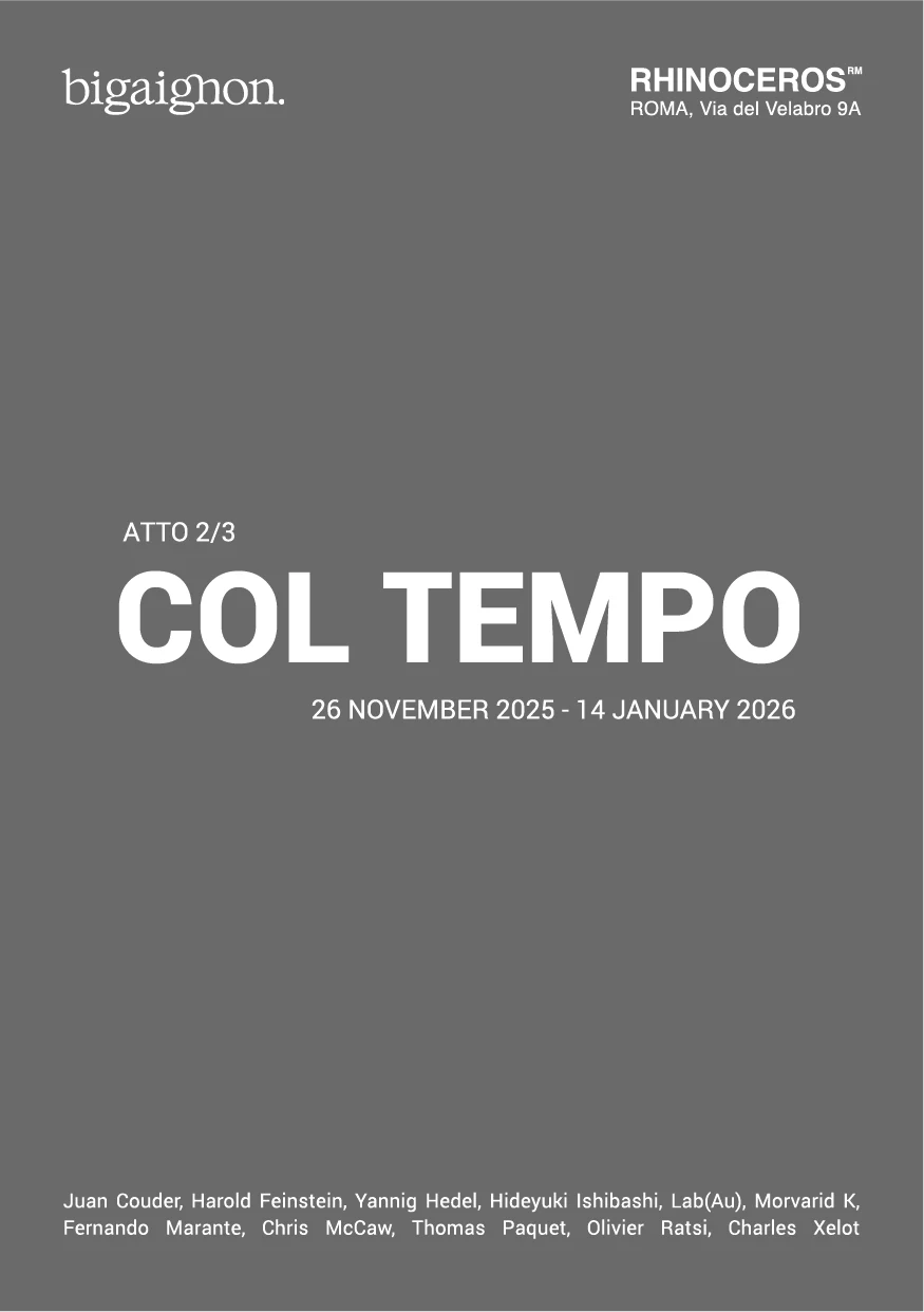 Image for Atto 2/3: Col Tempo, at Bigaignon x Rhinoceros