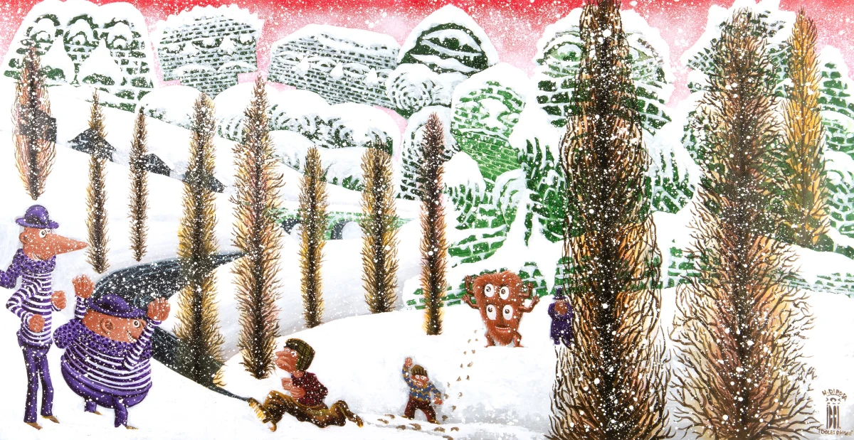 Hervé di Rosa, IDOLES D'HIVER, 2025