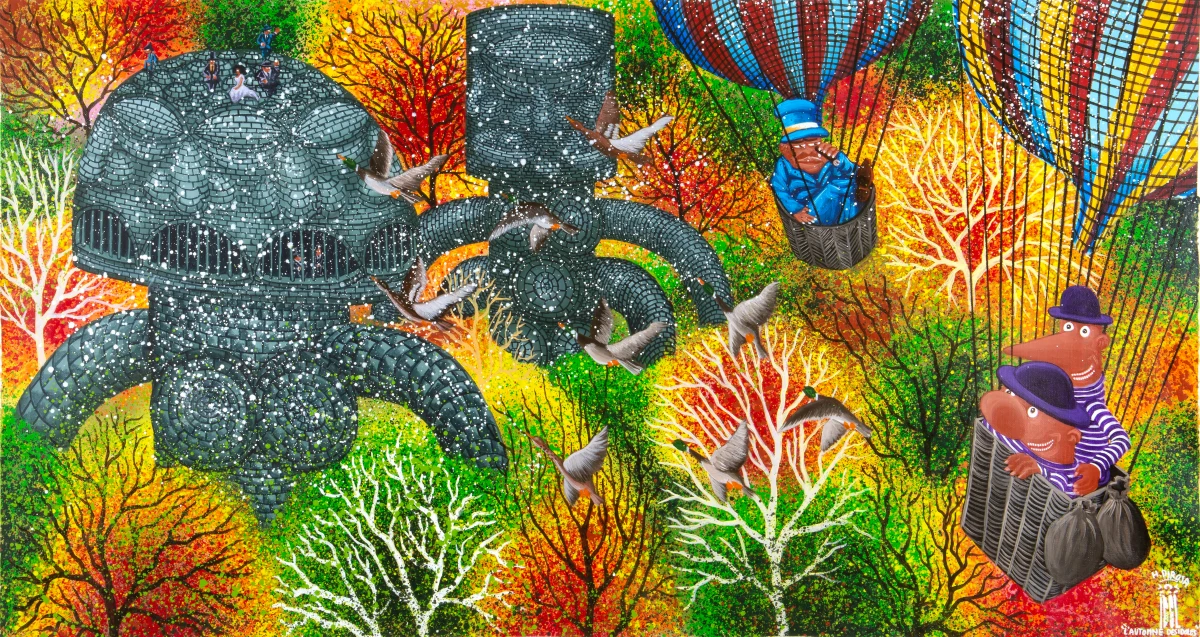 Hervé di Rosa, L'AUTOMNE DES IDOLES, 2025