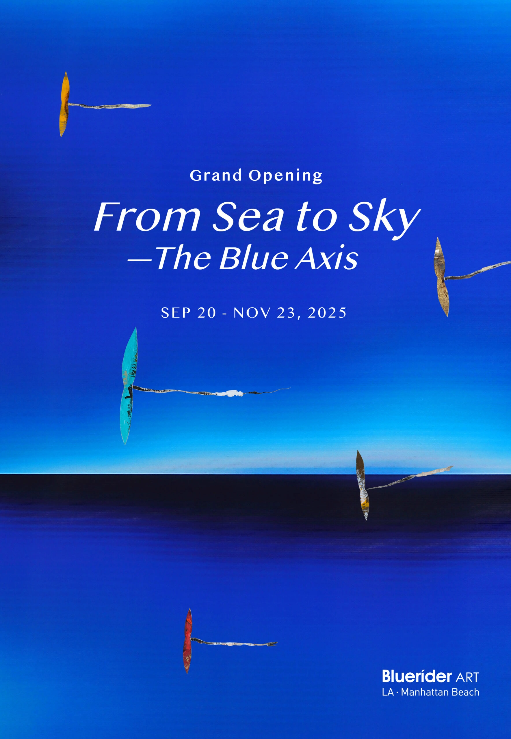 Image for From Sea to Sky - The Blue Axis, at Bluerider ART LA•Manhattan Beach