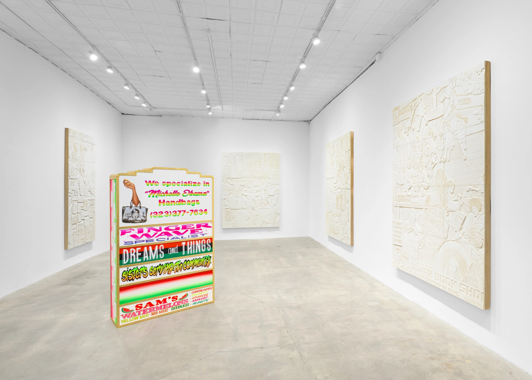 Image for Lauren Halsey, at Gagosian Park & 75