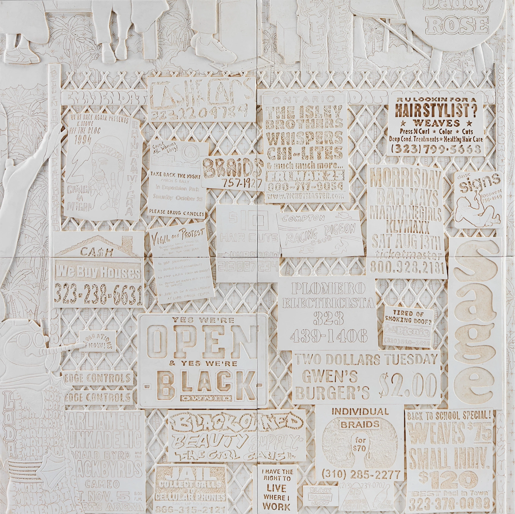 Image for Lauren Halsey, at Gagosian Park & 75